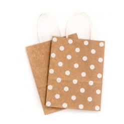 Hallmark 10.7" 12-Pack Assorted Kraft Paper Gift Bags -Hallmark online Shop 10.7 Prints and Solids 12Pack Assorted Gift Bags 5EGB6051 04