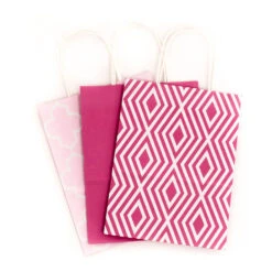 Hallmark 10.7" 12-Pack Assorted Kraft Paper Gift Bags -Hallmark online Shop 10.7 Prints and Solids 12Pack Assorted Gift Bags 5EGB6051 06