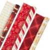 Hallmark Red And Gold 3-Pack Reversible Christmas Wrapping Paper, 120 Sq. Ft. -Hallmark online Shop 3Pack Red and Gold Reversible Christmas Wrapping Paper 5JXW1029 01