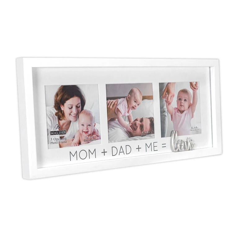 Malden 4x4 Mom, Dad And Me Wood Collage Picture Frame, 15x7 4 Malden 4x4 Mom, Dad And Me Wood Collage Picture Frame, 15x7 - Image 2