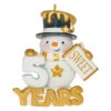 Hallmark 50 Sweet Years Special Edition Ornament -Hallmark online Shop 50 Sweet Years Snowman Keepsake Ornament 1799QGO2509 01