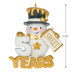 Hallmark 50 Sweet Years Special Edition Ornament 10 Hallmark 50 Sweet Years Special Edition Ornament -Hallmark online Shop 50 Sweet Years Snowman Keepsake Ornament 1799QGO2509 03
