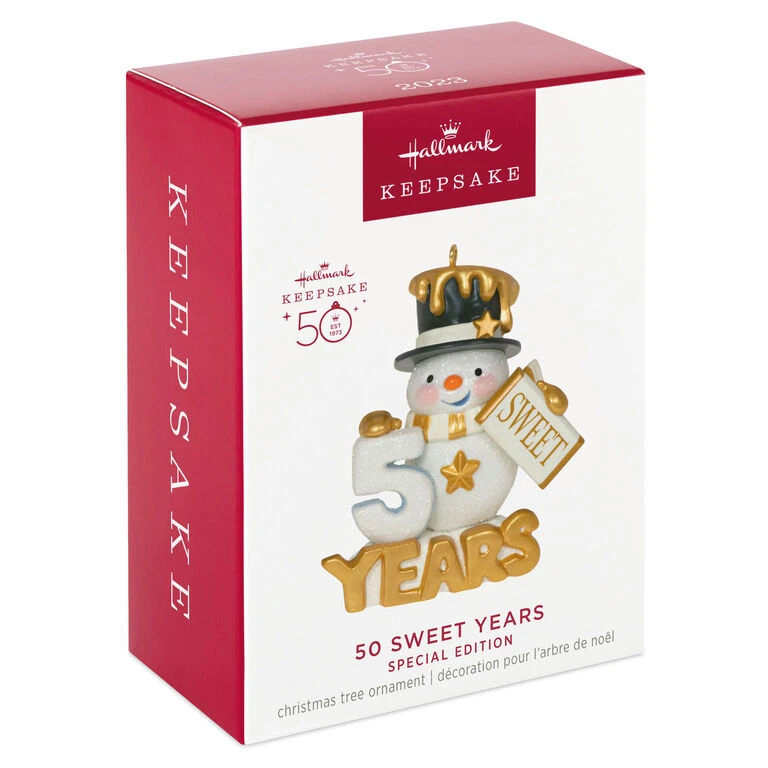 Hallmark 50 Sweet Years Special Edition Ornament 6 Hallmark 50 Sweet Years Special Edition Ornament - Image 4