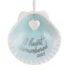 Hallmark A Heart Remembered 2023 Porcelain Ornament 2 Hallmark A Heart Remembered 2023 Porcelain Ornament -Hallmark online Shop A Heart Remembered Seashell Keepsake Ornament 1799QHX3037 01