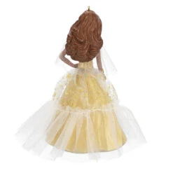 Hallmark 2023 Black Holiday Barbie™ Ornament -Hallmark online Shop African American Holiday Barbie Keepsake Ornament 2199QXR8217 06