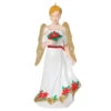 Hallmark Christmas Angels Good Cheer Ornament 2 Hallmark Christmas Angels Good Cheer Ornament -Hallmark online Shop Angel in Red Flowers Dress Keepsake Ornament 2499QXR8267 01