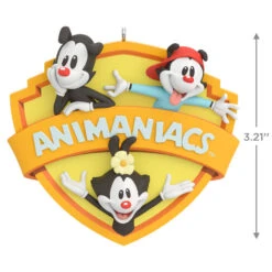 Hallmark Animaniacs™ Zany To The Max! Ornament -Hallmark online Shop Animaniacs Logo Keepsake Ornament 1899QXI6057 03