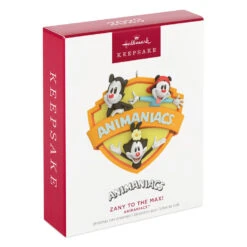 Hallmark Animaniacs™ Zany To The Max! Ornament -Hallmark online Shop Animaniacs Logo Keepsake Ornament 1899QXI6057 04
