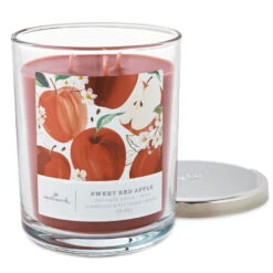 Hallmark Sweet Red Apple 3-Wick Jar Candle, 16 Oz. -Hallmark online Shop Apple Grove 3Wick Jar Candle 1BGC1080 03
