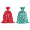 Hallmark Snowmen On Blue And Snowflakes On Red 2-Pack Giant Plastic Christmas Gift Bags -Hallmark online Shop Assorted Giant Plastic Christmas Gift Bags 5XGB1452 01