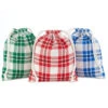 Hallmark 10" Assorted Plaid 3-Pack Fabric Gift Bags 2 Hallmark 10" Assorted Plaid 3-Pack Fabric Gift Bags -Hallmark online Shop Assorted Plaid Fabric Christmas Gift Bags 5XGB1453 01