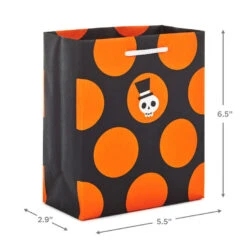Hallmark 6.5" Assorted 8-Pack Stylish Halloween Small Gift Bags -Hallmark online Shop Assorted Stylish Halloween Small Gift Bags 5HGB1880 03