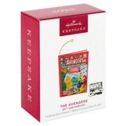 Hallmark Marvel Comics The Avengers 60th Anniversary Ornament -Hallmark online Shop Avengers Comic Book Keepsake Ornament 2099QXI7469 04