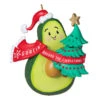 Hallmark Guacin' Around The Christmas Tree Ornament With Sound -Hallmark online Shop Avocado and Christmas Tree Keepsake Ornament 2199QGO2839 01