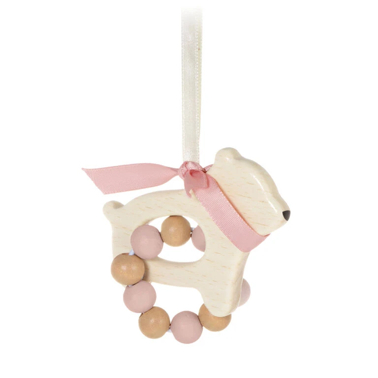 Hallmark Baby Girl's First Christmas Bear 2023 Ornament 8 Hallmark Baby Girl's First Christmas Bear 2023 Ornament - Image 6