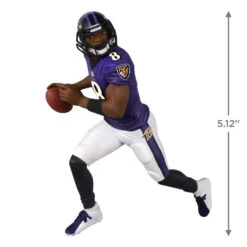 Hallmark NFL Baltimore Ravens Lamar Jackson Ornament -Hallmark online Shop Baltimore Ravens Lamar Jackson Keepsake Ornament 2299QXI7167 03