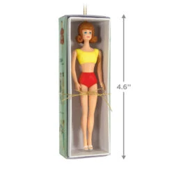Hallmark Barbie™ Barbie's Best Friend, Midge™ Ornament -Hallmark online Shop Barbie Midge in Box Keepsake Ornament 1899QXI7009 03