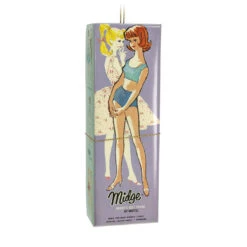 Hallmark Barbie™ Barbie's Best Friend, Midge™ Ornament -Hallmark online Shop Barbie Midge in Box Keepsake Ornament 1899QXI7009 06