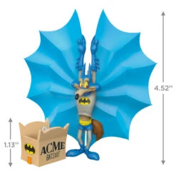 Hallmark Looney Tunes™ Wile E. Coyote™ As Batman™ Ornaments, Set Of 2 -Hallmark online Shop Batman Wile E. Coyote Keepsake Ornament 1899QXI6049 03