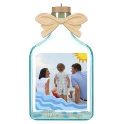 Hallmark online Shop 40 Hallmark A Day At The Beach Sun & Waves Personalized Photo Ornament