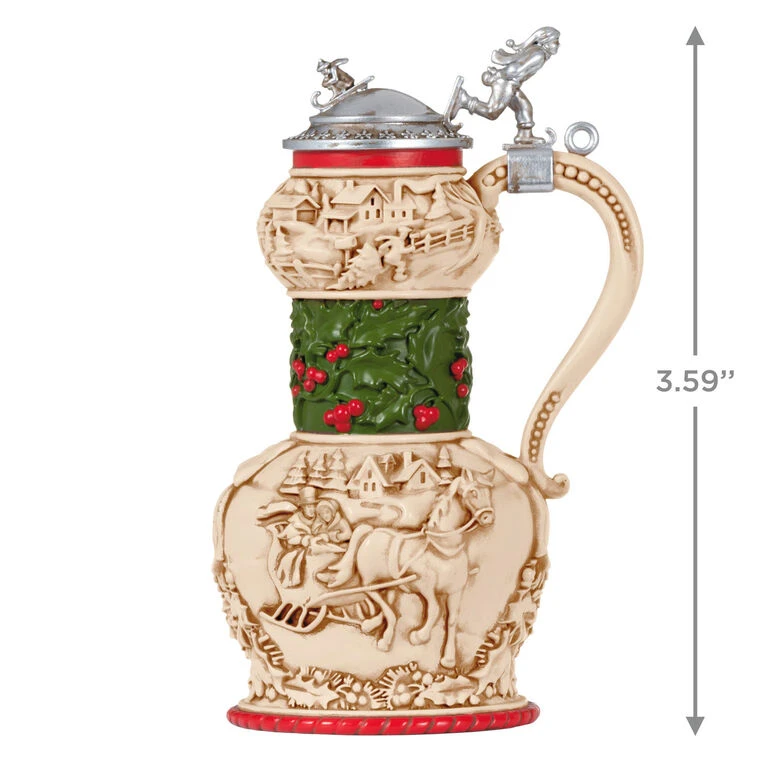 Hallmark Beer Stein 2023 Ornament 5 Hallmark Beer Stein 2023 Ornament - Image 3