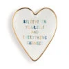 Demdaco Believe In Yourself Art Heart Trinket Dish -Hallmark online Shop Believe In Yourself Art Heart Trinket Dish 1003480395 01
