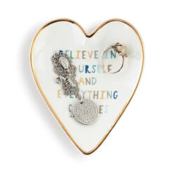 Demdaco Believe In Yourself Art Heart Trinket Dish -Hallmark online Shop Believe In Yourself Art Heart Trinket Dish 1003480395 03