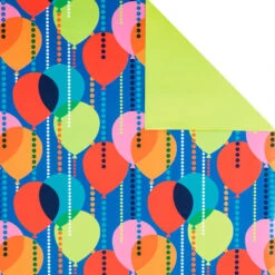 Hallmark Birthday Celebration 3-Pack Reversible Wrapping Paper -Hallmark online Shop Birthday Celebration 3Pack Reversible Wrapping Paper 5EWR2946 05