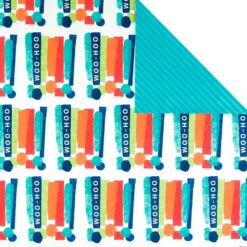 Hallmark Birthday Celebration 3-Pack Reversible Wrapping Paper -Hallmark online Shop Birthday Celebration 3Pack Reversible Wrapping Paper 5EWR2946 06