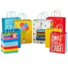 Hallmark Birthday Cheer 8-Pack Assorted Gift Bags 1 Hallmark Birthday Cheer 8-Pack Assorted Gift Bags -Hallmark online Shop Birthday Cheer Medium and Large Gift Bags 5EGB6365 01