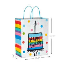 Hallmark Birthday Cheer 8-Pack Assorted Gift Bags -Hallmark online Shop Birthday Cheer Medium and Large Gift Bags 5EGB6365 03