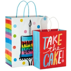Hallmark Birthday Cheer 8-Pack Assorted Gift Bags -Hallmark online Shop Birthday Cheer Medium and Large Gift Bags 5EGB6365 05