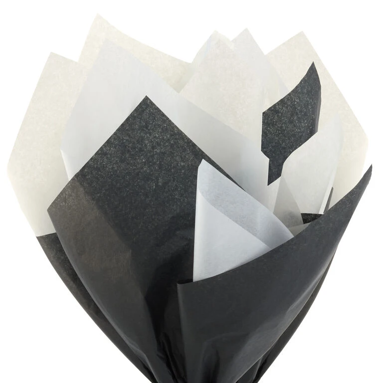 Hallmark Black/White/Cream 3-Pack Bulk Tissue Paper, 120 Sheets 4 Hallmark Black/White/Cream 3-Pack Bulk Tissue Paper, 120 Sheets - Image 2