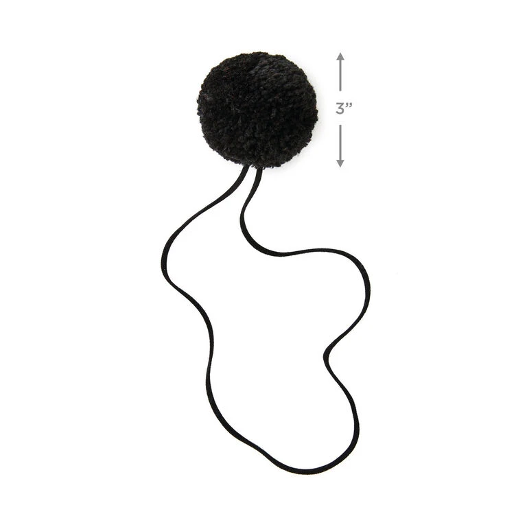 Hallmark 26" Black-and-White Fabric Gift Wrap With Elastic Band 7 Hallmark 26" Black-and-White Fabric Gift Wrap With Elastic Band - Image 5