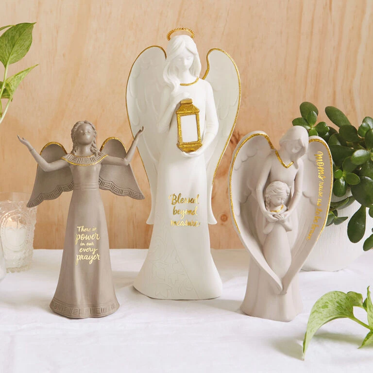Hallmark Blessed Beyond Measure Angel Figurine With Light, 12" 4 Hallmark Blessed Beyond Measure Angel Figurine With Light, 12" - Image 2