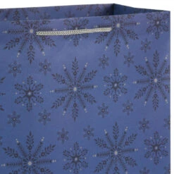 Hallmark Bulk Blue And Gray 18-Pack Holiday Gift Bags, Assorted Sizes And Designs -Hallmark online Shop Blue and Gray Holiday Gift Bags Bulk Pack 5XGB1425 04