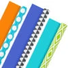 Hallmark Bold Patterns And Solids 3-Pack Reversible Wrapping Paper -Hallmark online Shop Bold Patterns and Solids 3Pack Reversible Wrapping Paper 5EWR6429 01