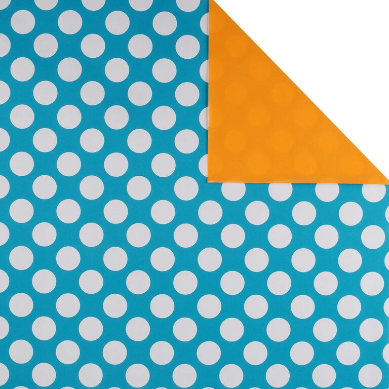 Hallmark Bold Patterns And Solids 3-Pack Reversible Wrapping Paper 8 Hallmark Bold Patterns And Solids 3-Pack Reversible Wrapping Paper - Image 6