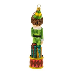 Hallmark Buddy The Elf™ Glass Ornament -Hallmark online Shop Buddy the Elf With Syrup Keepsake Ornament 1QEP3029 06