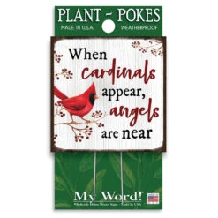 My Word! Cardinal Plant Poke Accent Sign 5 My Word! Cardinal Plant Poke Accent Sign -Hallmark online Shop Cardinal Plant Accent Sign 77801 02