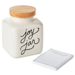 Hallmark Ceramic Joy Jar And Notepad, Set Of 2 7 Hallmark Ceramic Joy Jar And Notepad, Set Of 2 -Hallmark online Shop Ceramic Joy Jar and Note Pad 1SNN1080 03