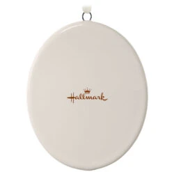 Hallmark Ceramic Personalized Ornament—Vertical Oval -Hallmark online Shop Ceramic Personalized OrnamentVertical Oval 1999QHE1739B2 06