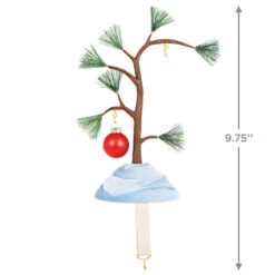 Hallmark The Peanuts® Gang A Charlie Brown Christmas Ornament And Stocking Hanger -Hallmark online Shop Charlie Brown Tree Keepsake OrnamentStocking Hanger 1QSB6299 03