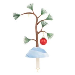 Hallmark The Peanuts® Gang A Charlie Brown Christmas Ornament And Stocking Hanger -Hallmark online Shop Charlie Brown Tree Keepsake OrnamentStocking Hanger 1QSB6299 06