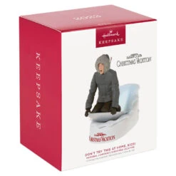 Hallmark National Lampoon's Christmas Vacation™ Don't Try This At Home, Kids! Ornament With Light And Sound -Hallmark online Shop Christmas Vacation Clark on Sled Keepsake Ornament 2499QXI6269 04
