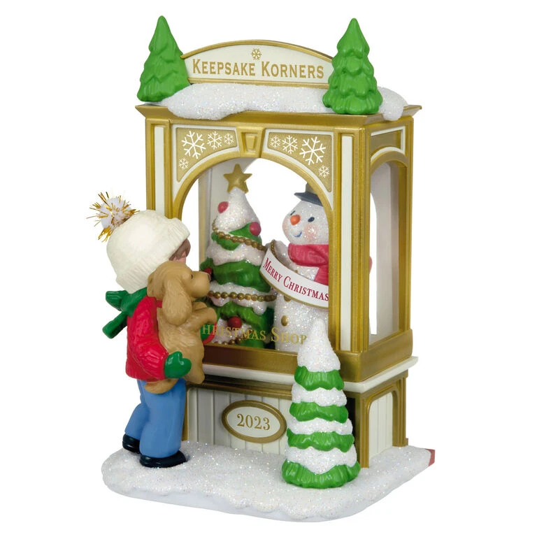 Hallmark Christmas Window 2023 Exclusive Ornament 3 Hallmark Christmas Window 2023 Exclusive Ornament