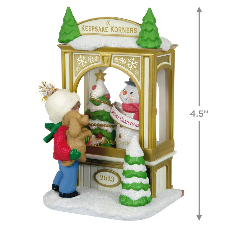 Hallmark Christmas Window 2023 Exclusive Ornament 5 Hallmark Christmas Window 2023 Exclusive Ornament - Image 3