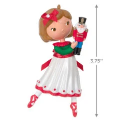 Hallmark Nutcracker Sweet Clara 2023 Exclusive Ornament 11 Hallmark Nutcracker Sweet Clara 2023 Exclusive Ornament -Hallmark online Shop Clara With Nutcracker Keepsake Ornament 1799QXC5621 03