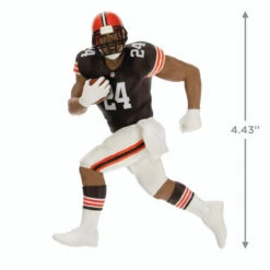 Hallmark NFL Cleveland Browns Nick Chubb Ornament -Hallmark online Shop Cleveland Browns Nick Chubb Keepsake Ornament 2299QXI7159 03