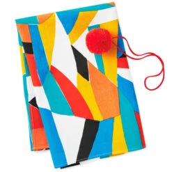 Hallmark 26" Colorful Abstract Fabric Gift Wrap With Elastic Band 10 Hallmark 26" Colorful Abstract Fabric Gift Wrap With Elastic Band -Hallmark online Shop Colorful Abstract Fabric Gift Wrap With Elastic Band 1299EJR6379 03